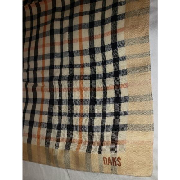 Daks London New Handkerchief Vintage Daks Handkerchief Bandana Neck Scarf Hanky - Picture 2 of 5